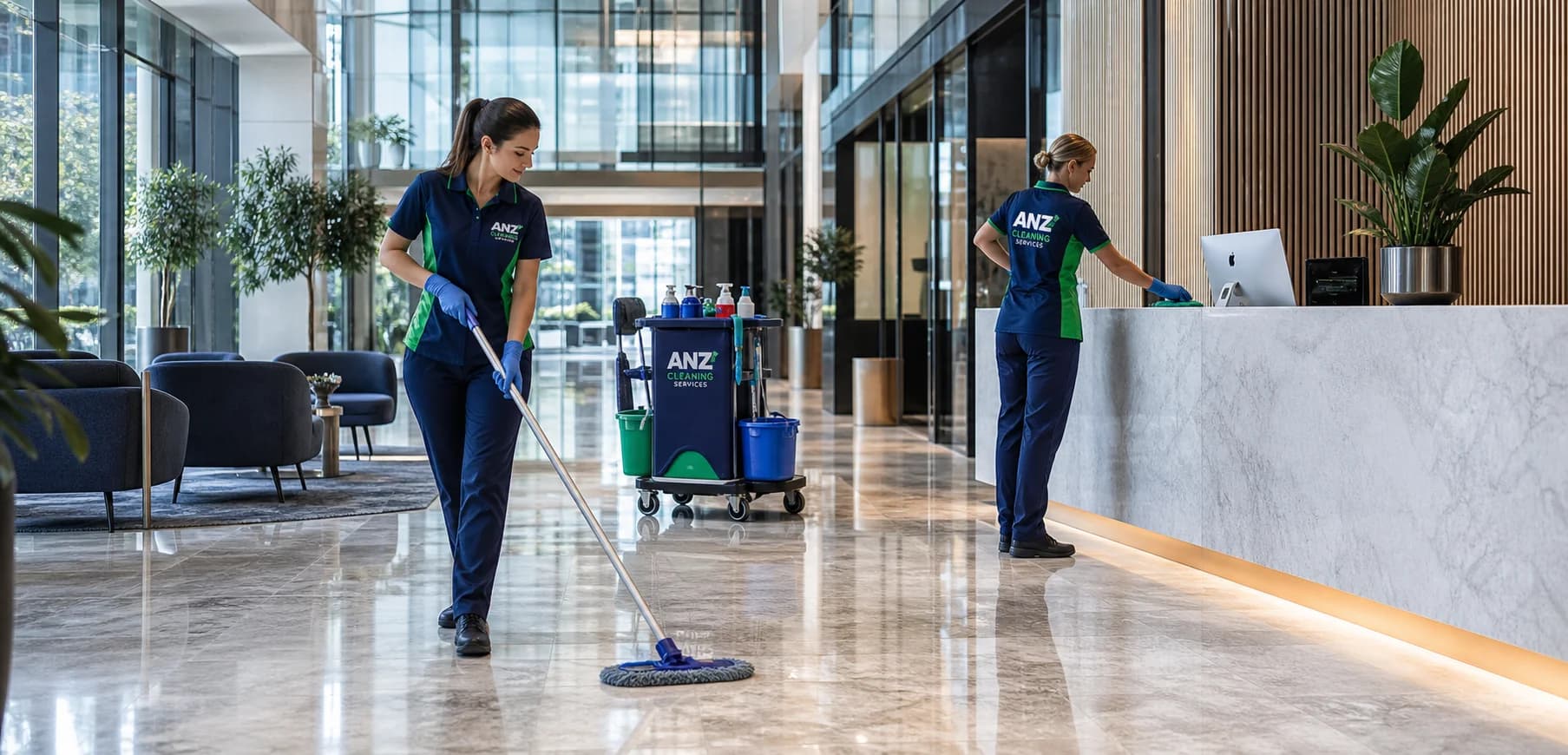 Gym Cleaning — ANZ Cleaning Services Sydney Commercial Cleaning team