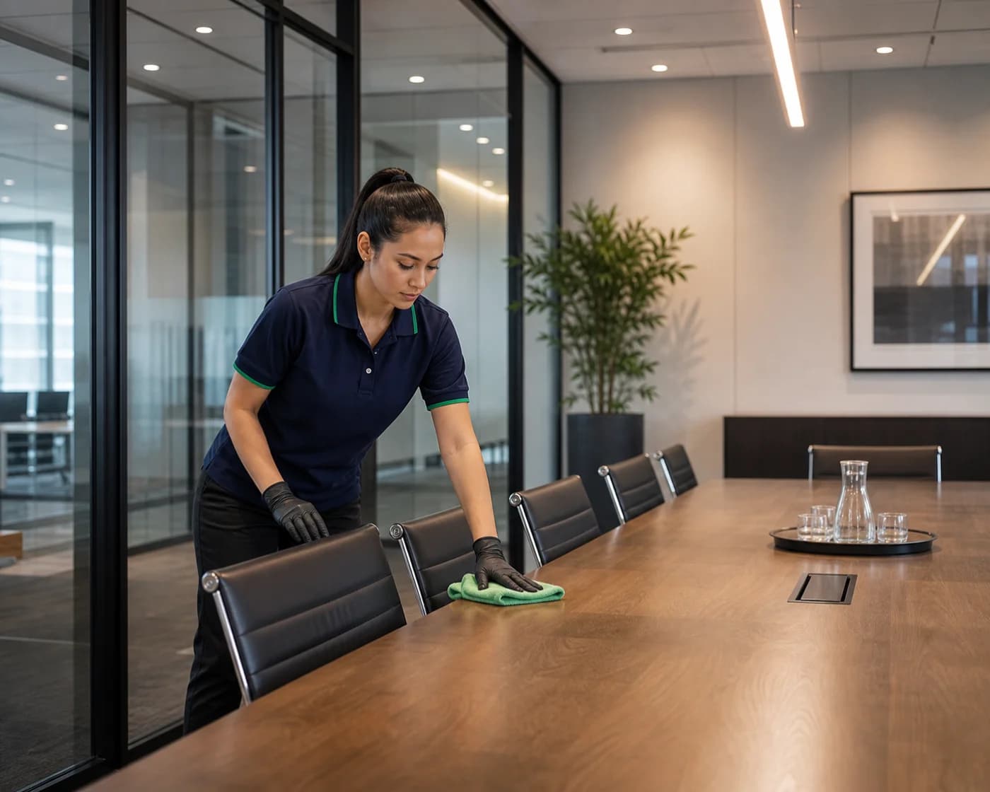 Barangaroo tower (45 floors) — ANZ Cleaning Services Sydney Commercial Cleaning case study
