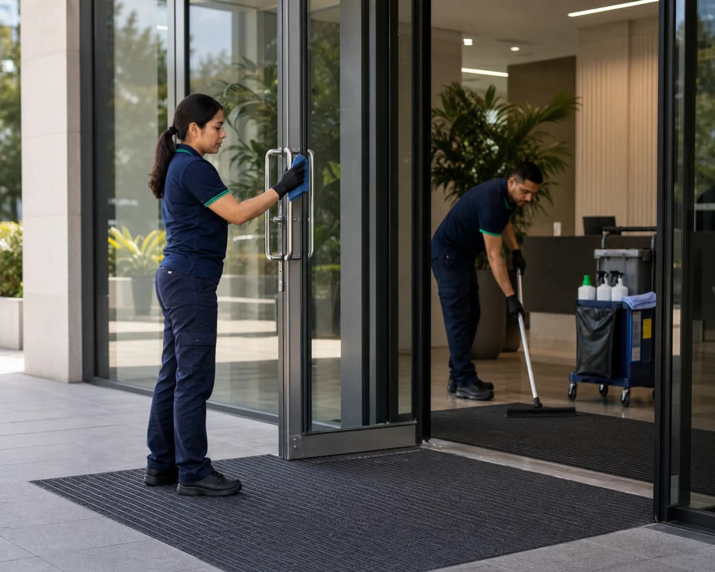 ANZ post-construction glass and window cleaning Sydney