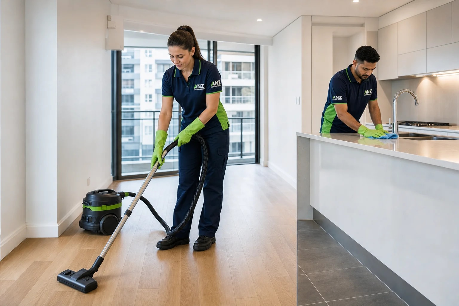End of Lease Cleaning — Sydney Commercial Cleaning — Sydney CBD after-hours commercial cleaning team
